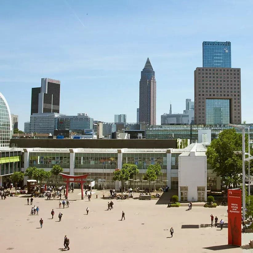 Outdoor Area of Messe Frankfurt